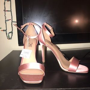 Kyleen Mauve, open toe, ankle strap heels